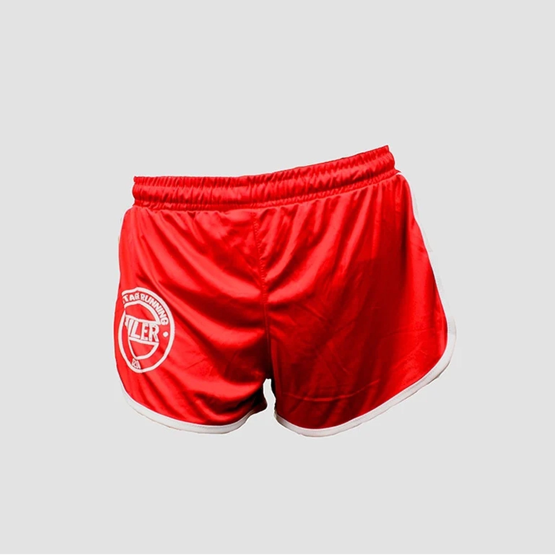 Miler Shorts Tecido Full Print Rojo