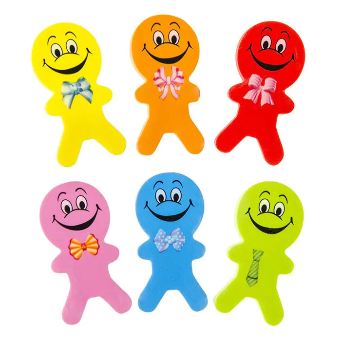 Eraser Boy Or Girl Set Of 2