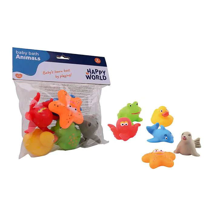 6 играчки за баня