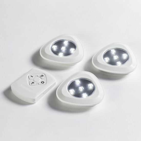 Tri Bright - 3 db Led spotlámpa + távirányító