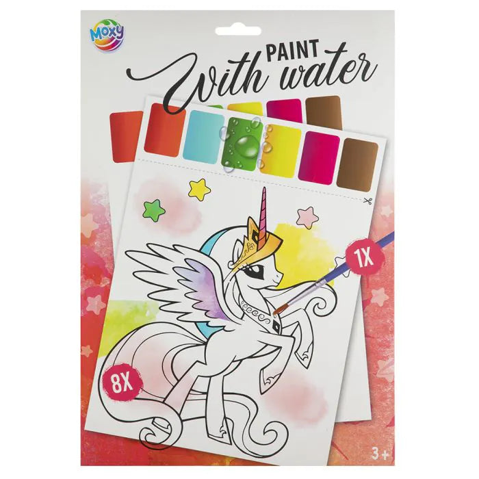 Watercolor Coloring Pages