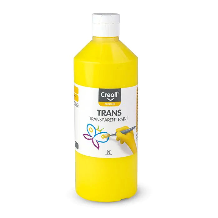 Жълта боя за прозорци Creall Creall Trans