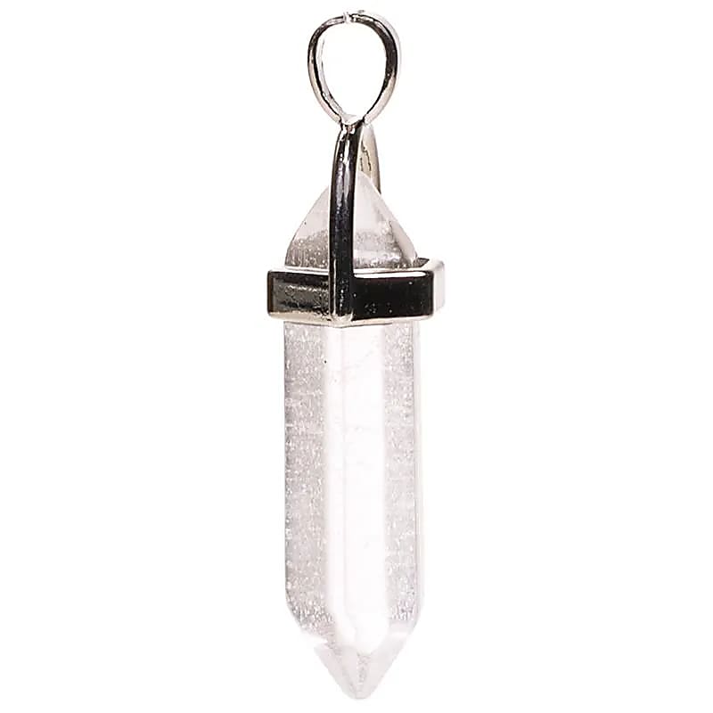 Prívesok Rock Crystal --balenie 5 ks - 4 cm