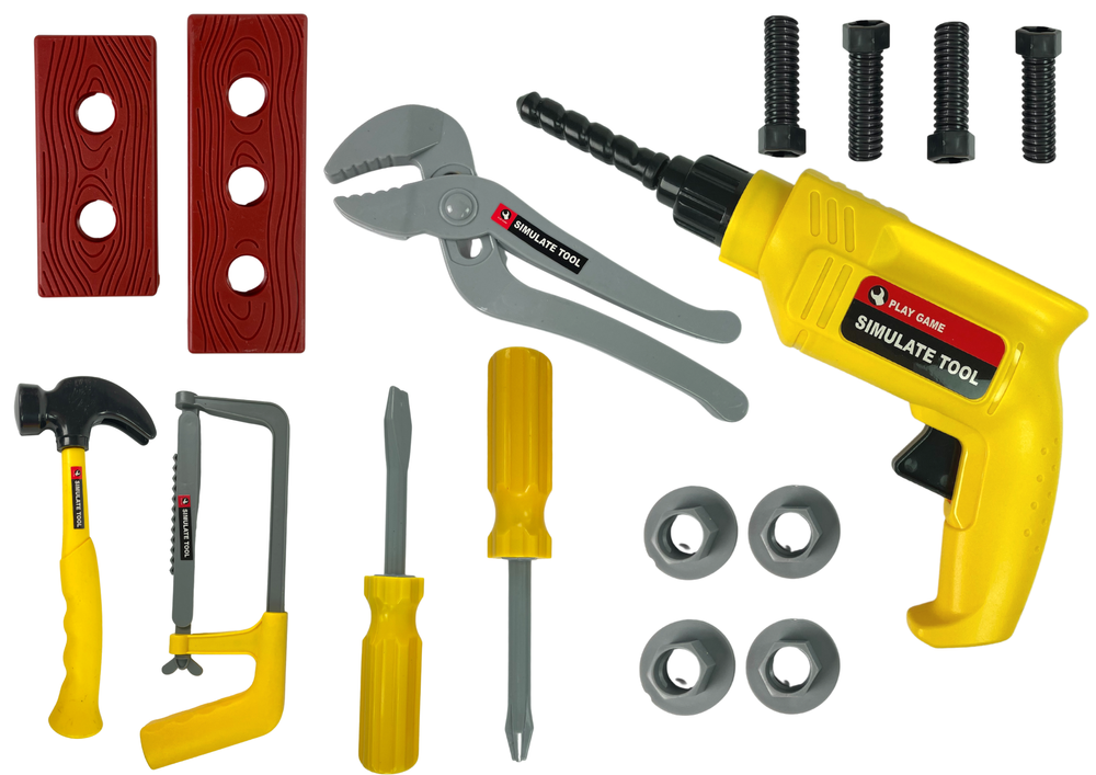 Juego de destornilladores de martillo perforador de bricolaje