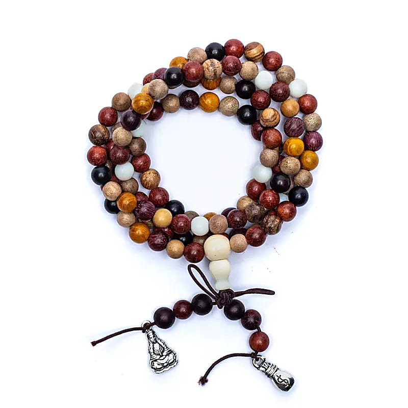 Mala Four Woods Elastic with Decobeads -- sada 2 ks - 0,6 cm