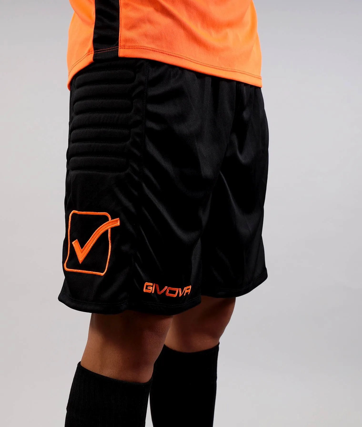 Zestaw bramkarski Givova Portiere Hyguana Pomarańczowy 2xl