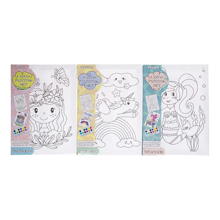 Canvas Painting Set Fairy Tale
