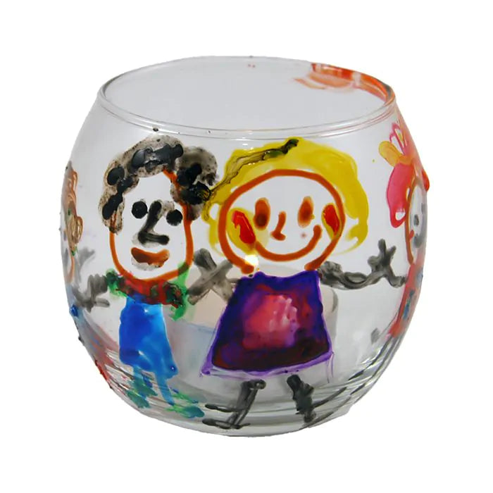 Suporte para velas de vidro