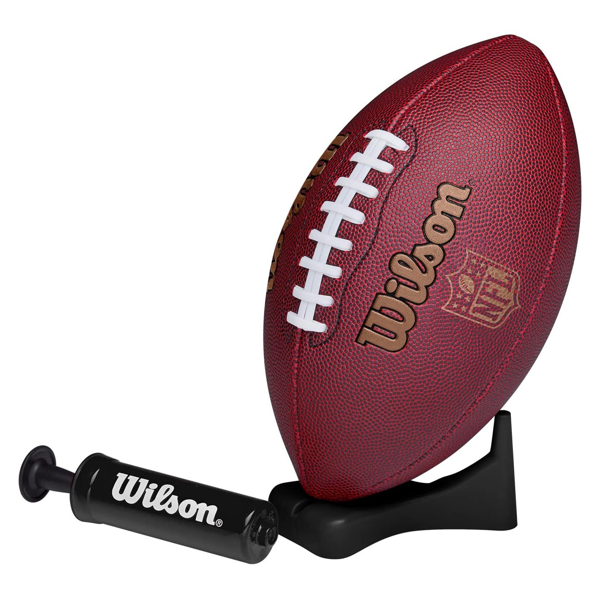 Wilson Nfl Ignition Junior Football Americano Con Pump E Tee Multicolor