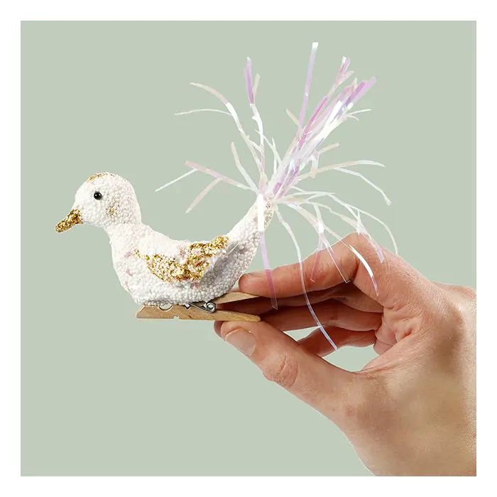 Glitter Bird Clip Making Craft Kit