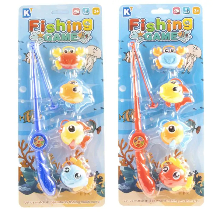 Fishing Game With A Fishing Rod
