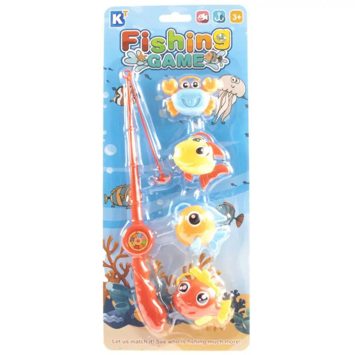 Fishing Game With A Fishing Rod