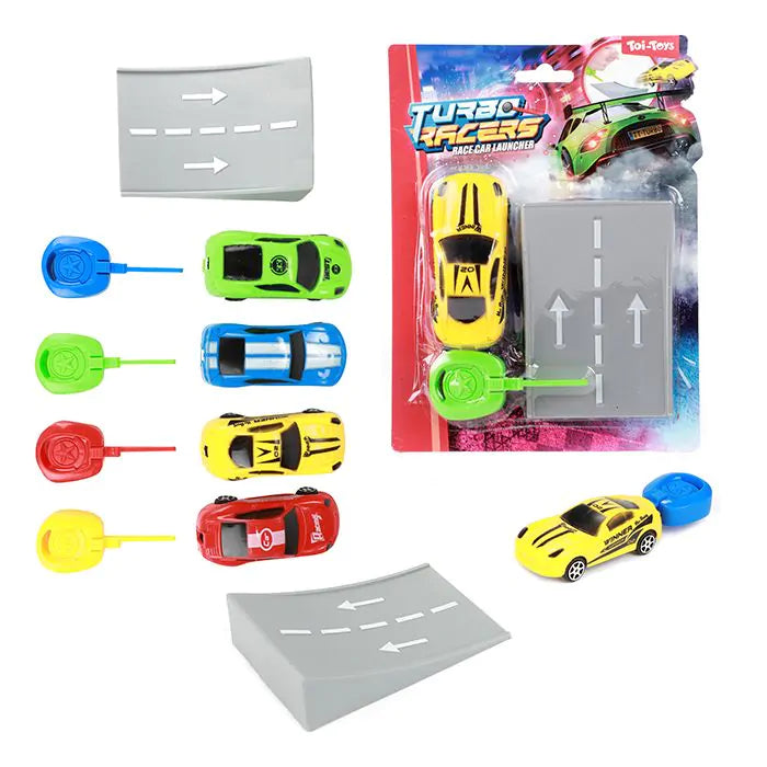 Launching Car With Ramp
