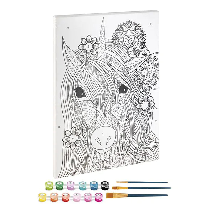 Mal efter tal Unicorn