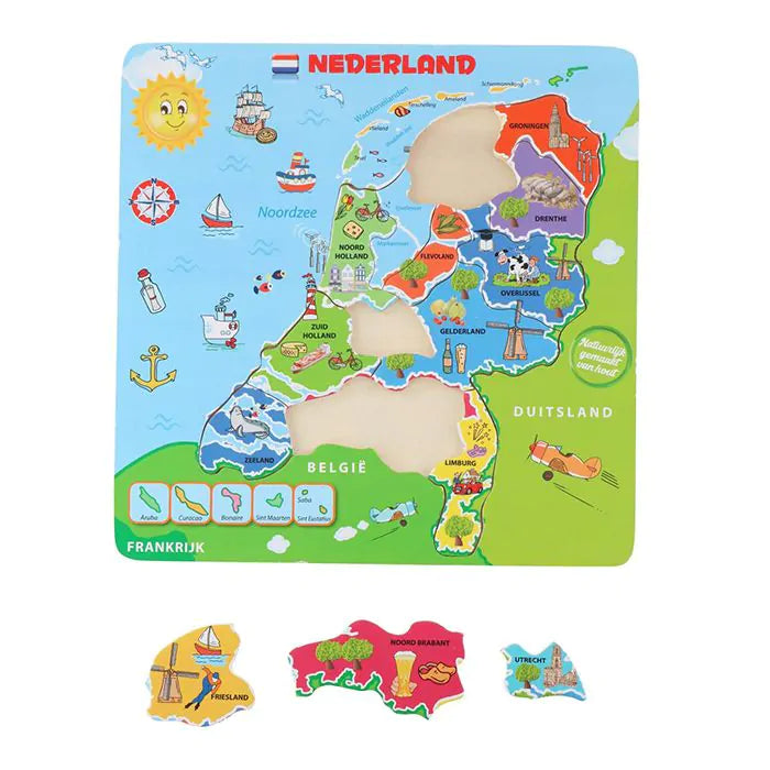 Wooden Puzzle Netherlands