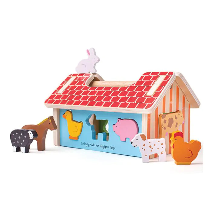 Bigjigs Farmhouse сортировач