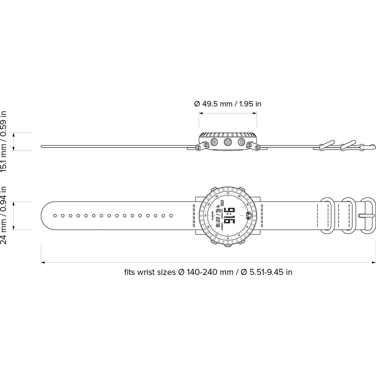 Suunto Core Alpha Stealth