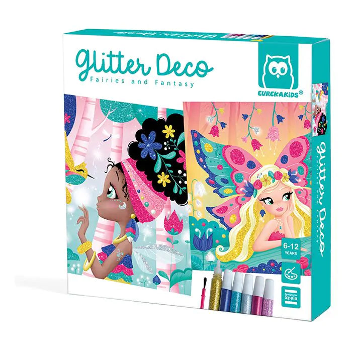 EurekaKids Glitter Deco Fairies And Fantasy