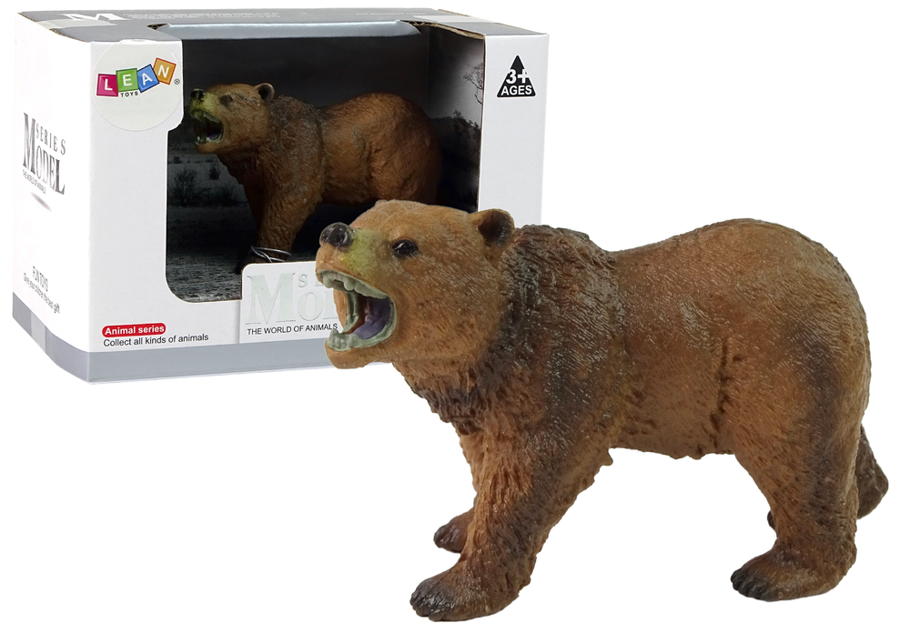 Collector's Figurine Brown Bear Animals Of The World