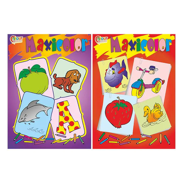 Maxicolor Coloring Book