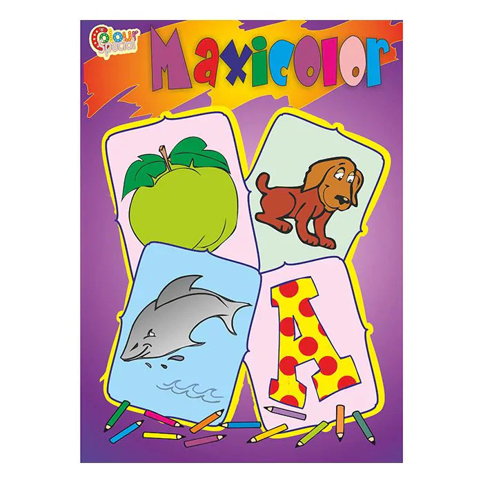 Libro da colorare Maxicolor