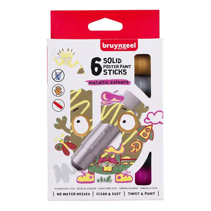 Bruynzeel Bruynzeel Маркери с метална боя 6 бр