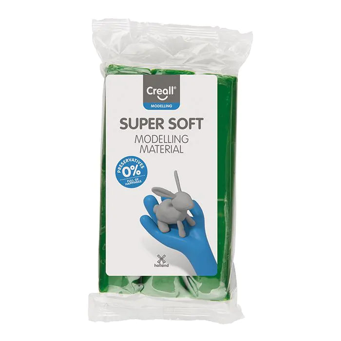 Creall Creall Super Soft Clay Block Green 500гр
