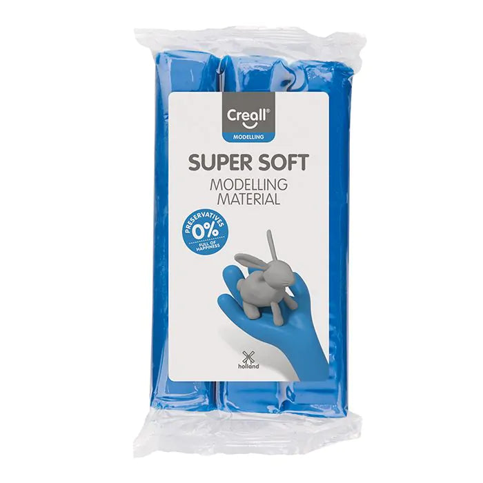 Creall Creall Super Soft Clay Block Blue 500гр