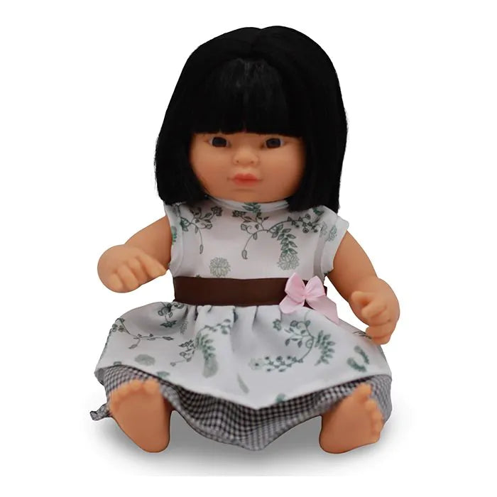 Бебешка кукла The Doll Factory 30 см момиче с дрехи Ема