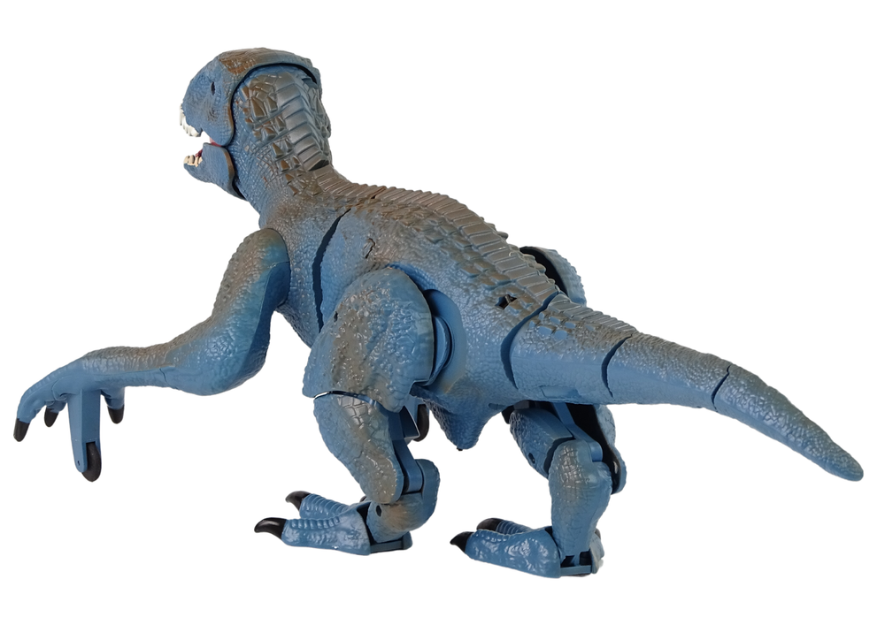 Remote-controlled Dinosaur Velociraptor Sound Roaring Blue