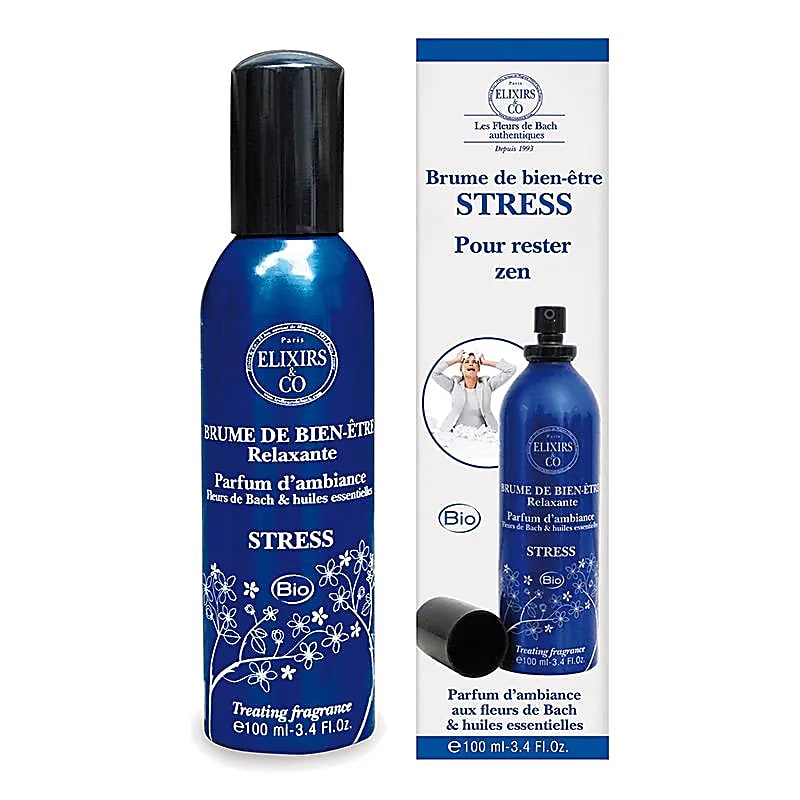 Bach Room Spray Stress L Organic - 100 Ml