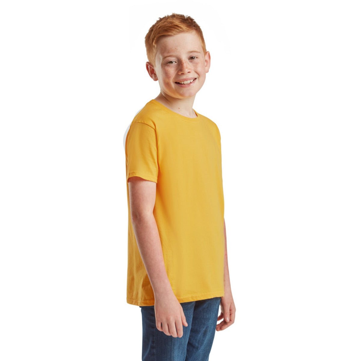 Fruit Of The Loom Kids Iconic 150 T T-Shirt Mostaza