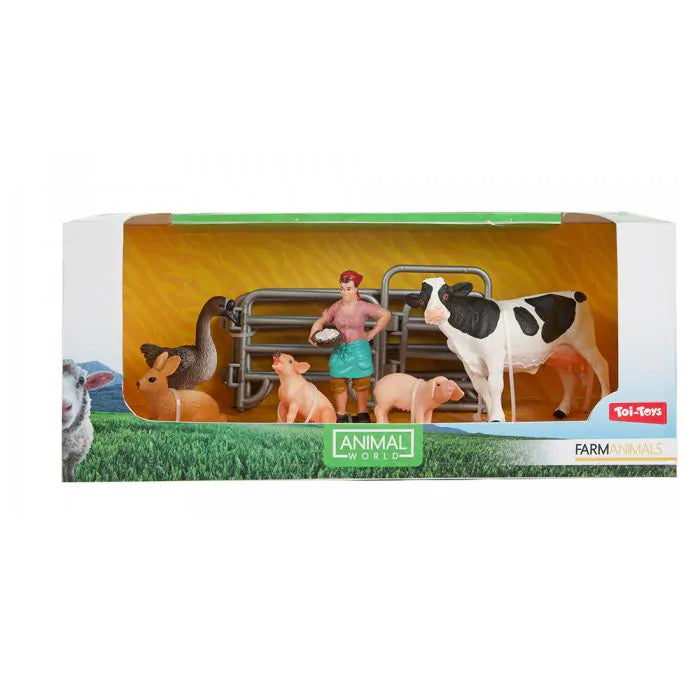 Farm Animals Playset L