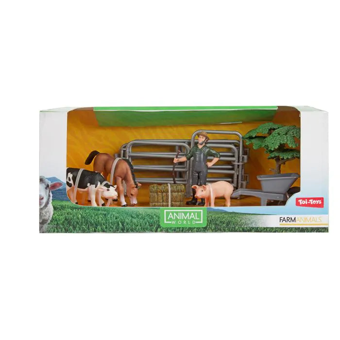 Farm Animals Playset L