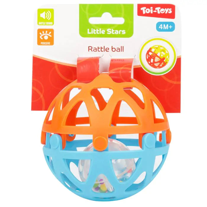 Otwarta grzechotka Baby Ball