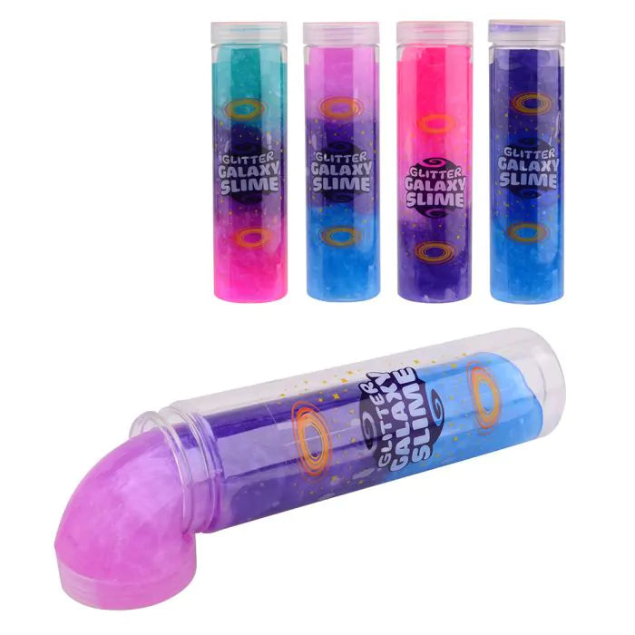 Galaxy Glitter Slime в туба
