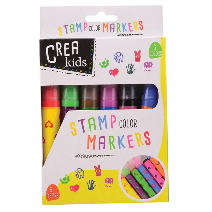 Stamp Pens Set Of 6