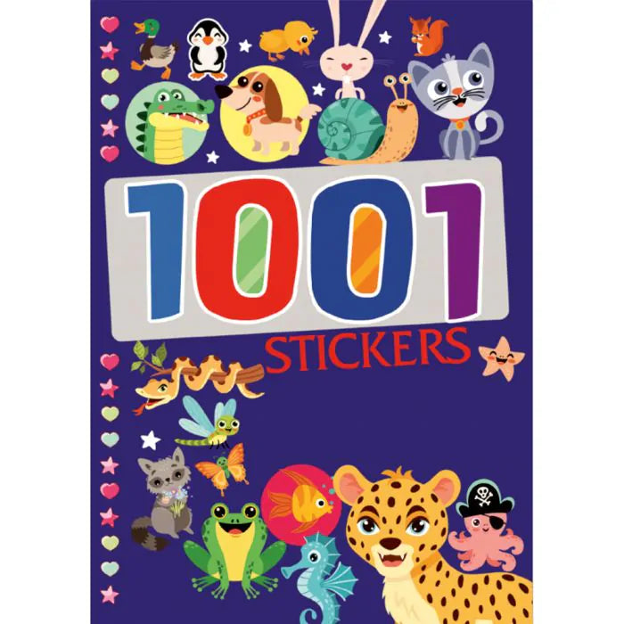 Книга със стикери 1001 стикера