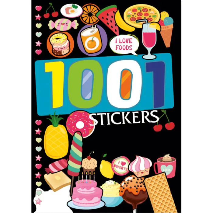 Книга със стикери 1001 стикера
