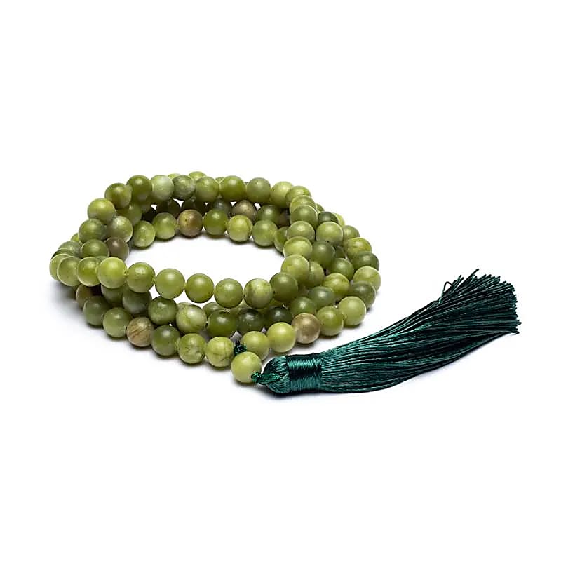 Mala Xinyi Jade With Tassel - 0.8cm