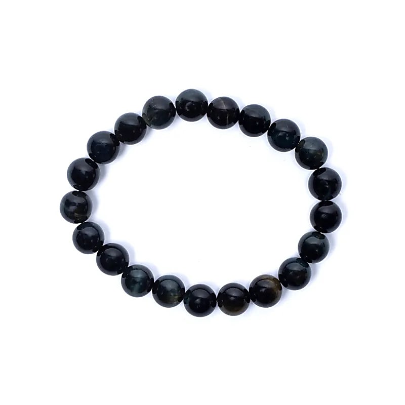 Náramek Blue Tiger Eye Elastic --balení 2ks - 8mm