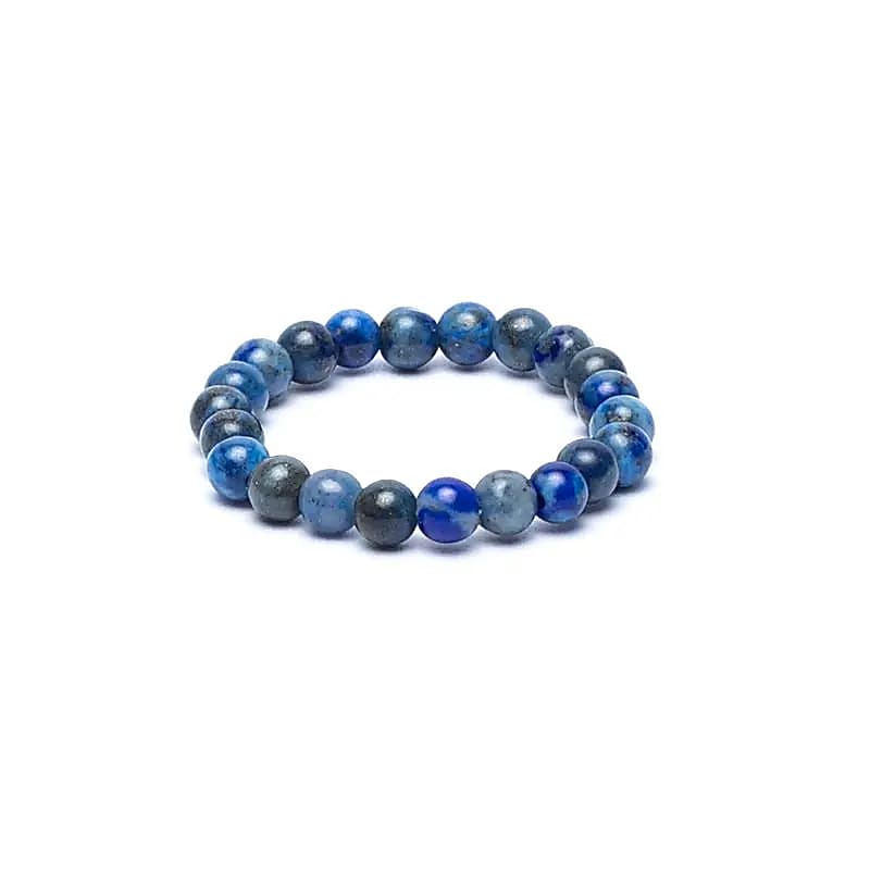 Anillo Lapislázuli Elástico - 3mm Paquete De 4 Piezas