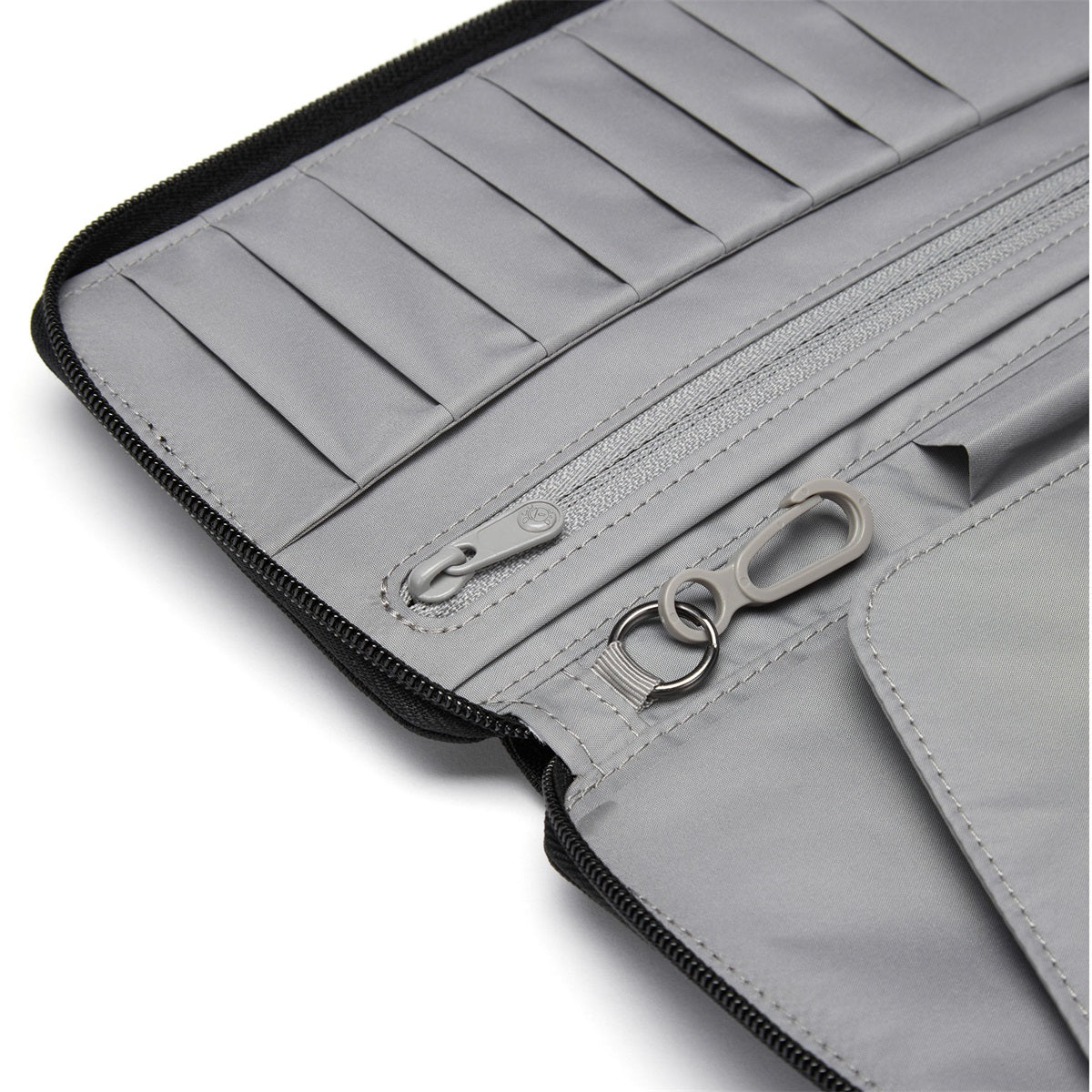 Pacsafe Rfidsafe Travel Wallet Jet Black