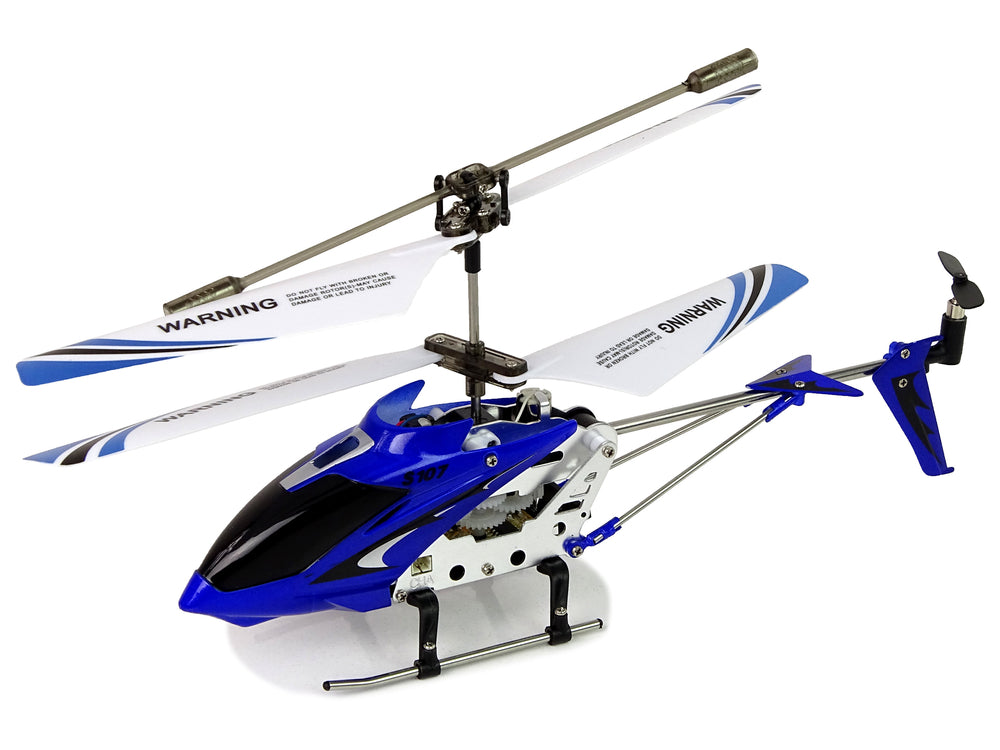 Syma S107g Helicopter + Remote Control + Rechargeable Battery Blue