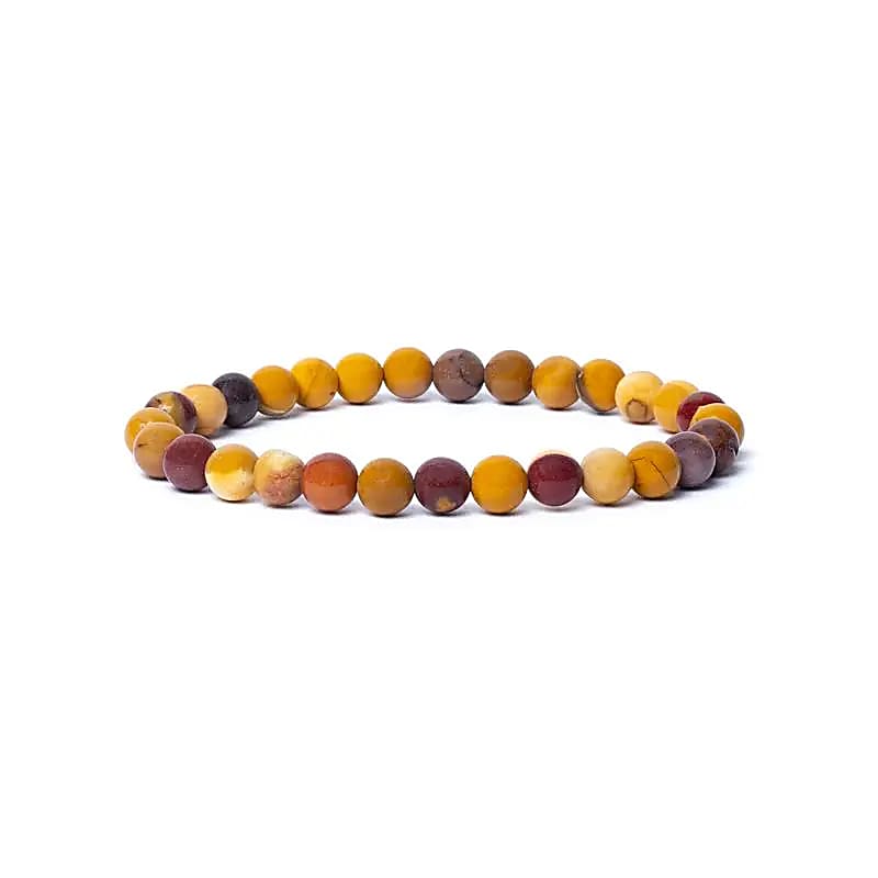 Náramek Mookaite Aa Quality Elastic -- sada 2 ks - 0,6 cm