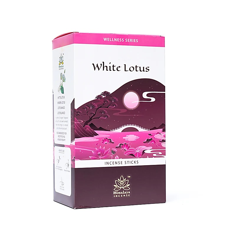 Himalya Incense White Lotus - 12x15g