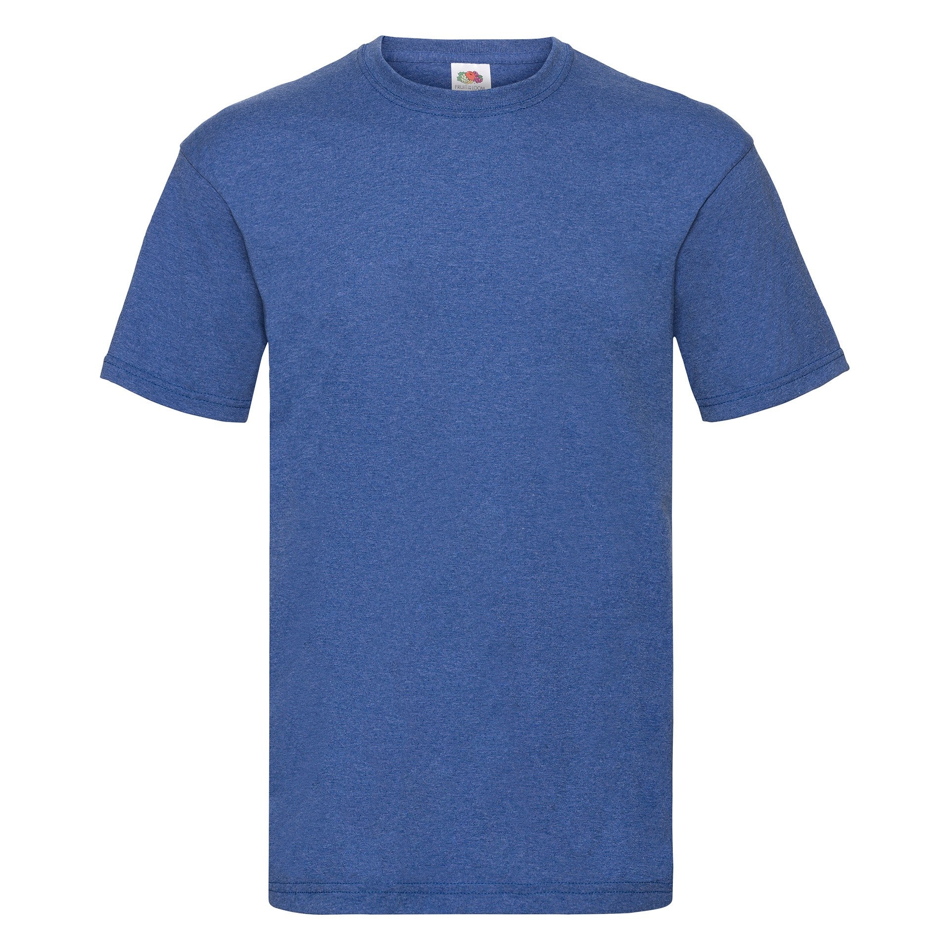 Тениска Fruit Of The Loom Valueweight Adult Royal Jaspeado