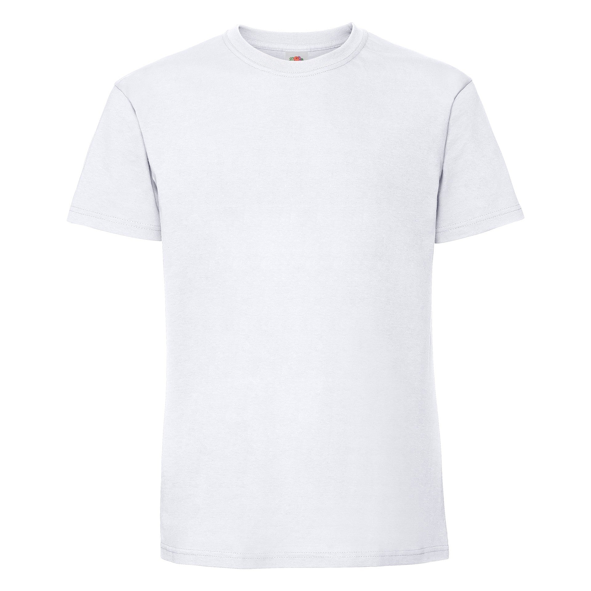 Camiseta Fruit Of The Loom Iconic 195 Premium Tees Adulto Branco