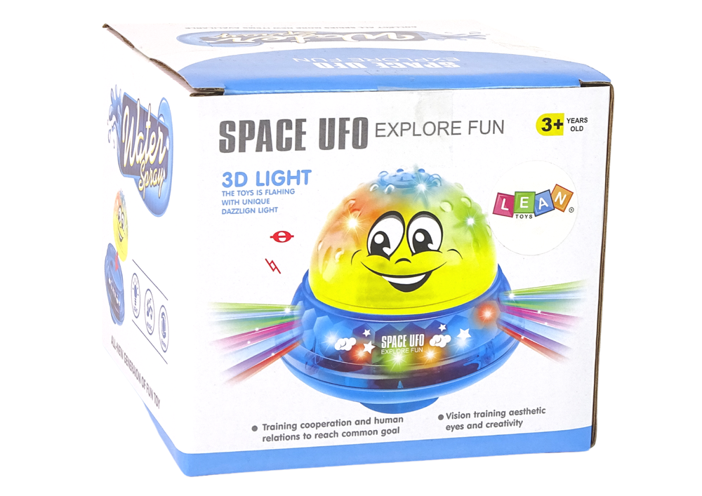 Water Ball Ufo Diodes Happy Music Pink