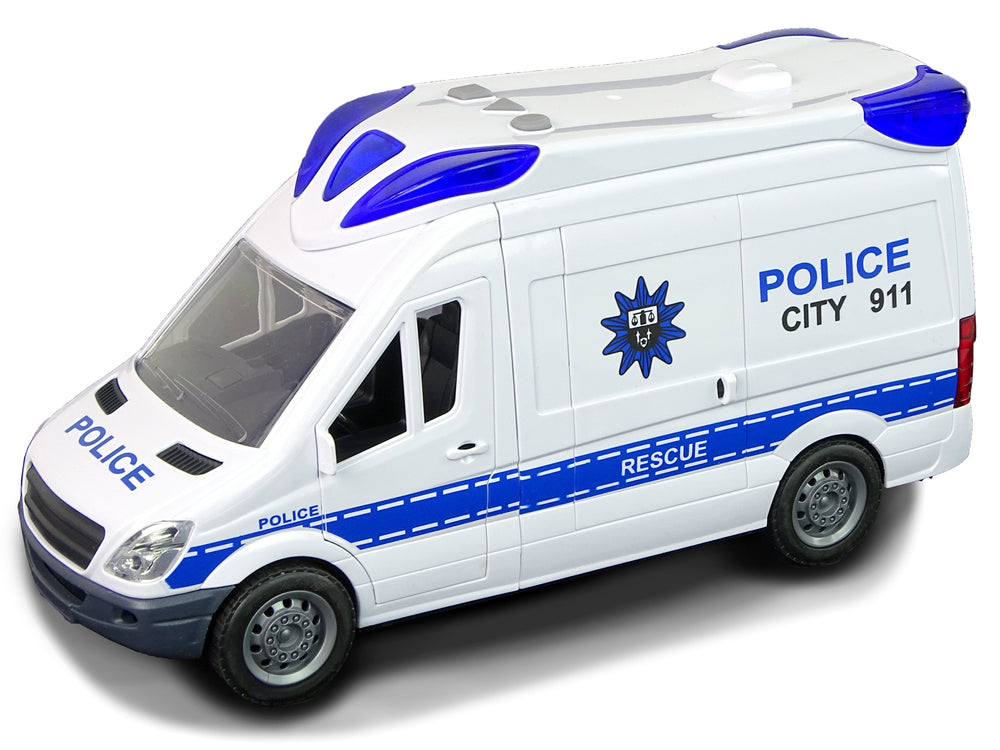Interactive Police Radio Car Light And Sound Effects ! Opening Doors